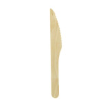 WOODSY Wooden knife L:6.5in - 20 pcs WOODSY Wooden knife L:6.5in - 20 pcs